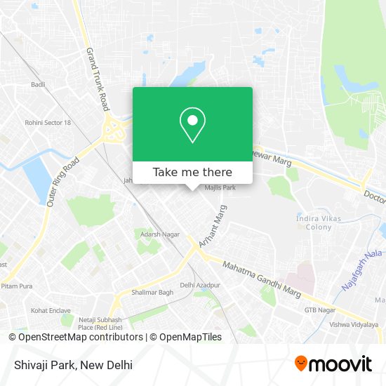 Shivaji Park map