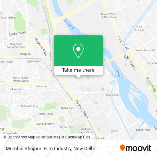 Mumbai Bhojpuri Film Industry map