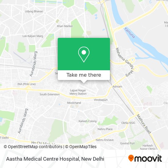 Aastha Medical Centre Hospital map