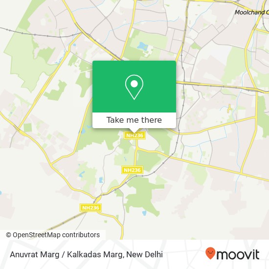 Anuvrat Marg / Kalkadas Marg map