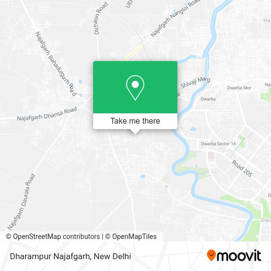 Najafgarh Metro Station Map How To Get To Dharampur Najafgarh In Delhi By Bus Or Metro?