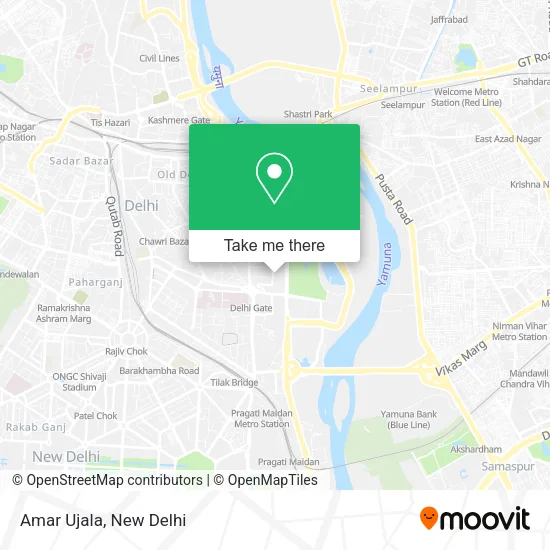 Amar Ujala map