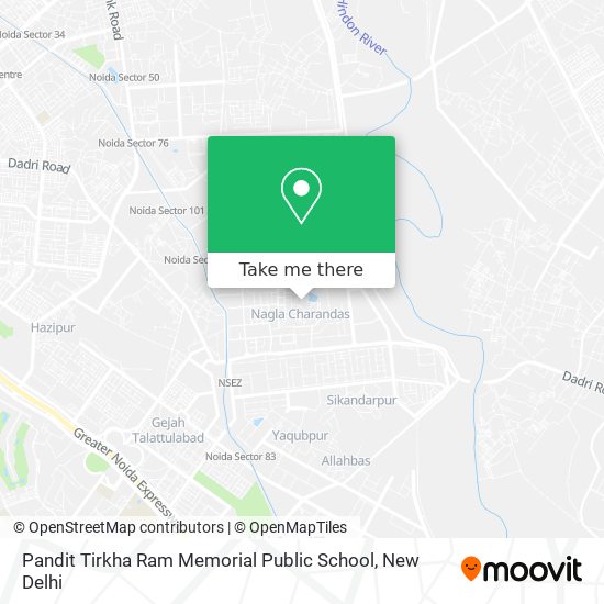 Pandit Tirkha Ram Memorial Public School map