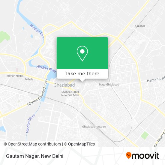 Gautam Nagar map