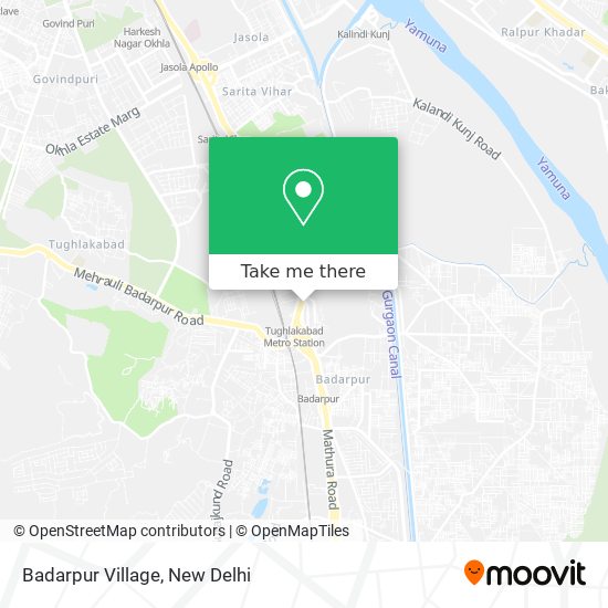 Badarpur Village map