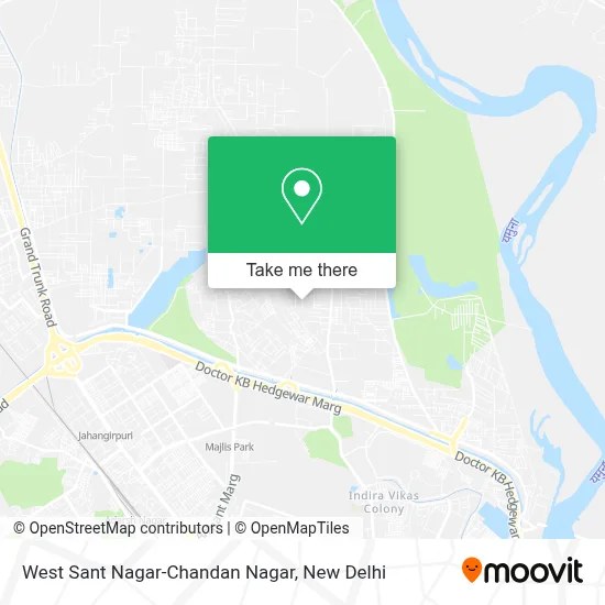 West Sant Nagar-Chandan Nagar map