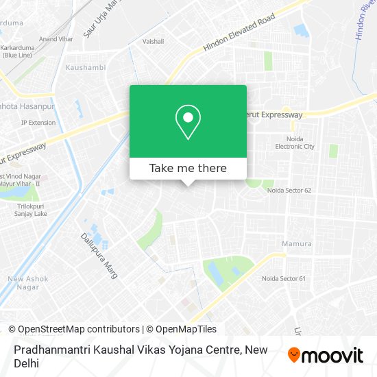 Pradhanmantri Kaushal Vikas Yojana Centre map