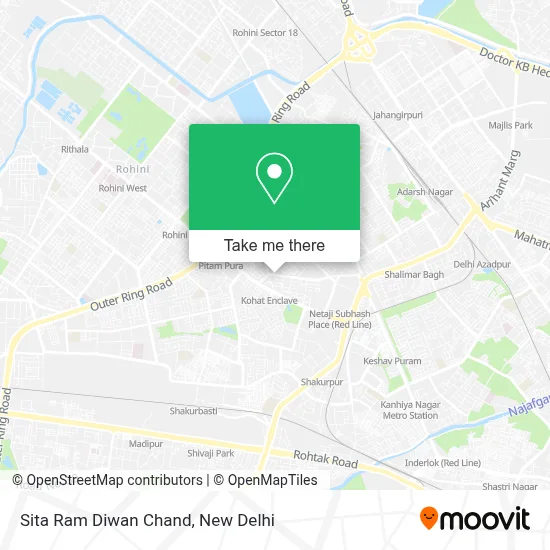 Sita Ram Diwan Chand map
