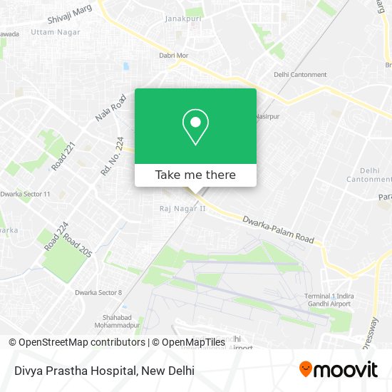 Divya Prastha Hospital map