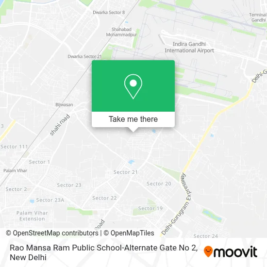 Rao Mansa Ram Public School-Alternate Gate No 2 map