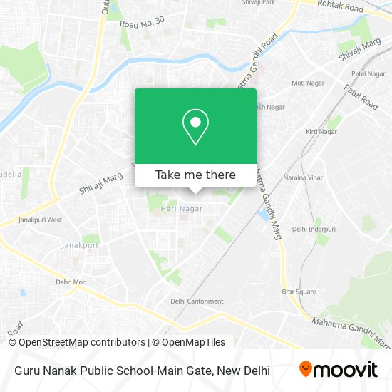 Guru Nanak Public School-Main Gate map