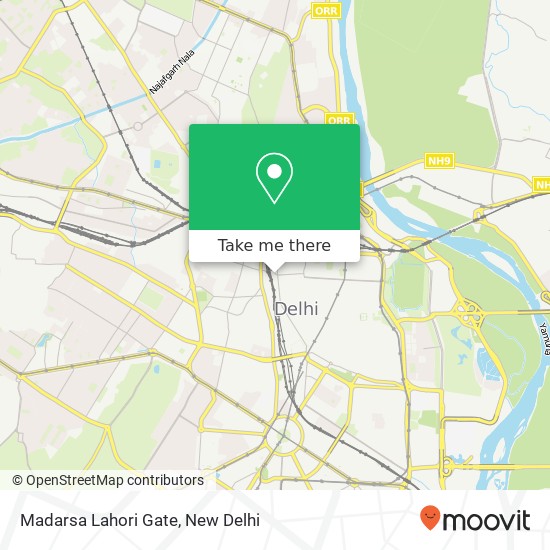 Madarsa Lahori Gate map