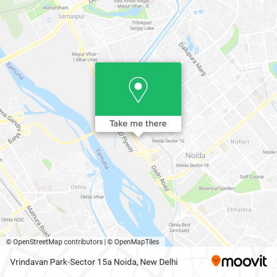 Vrindavan Park-Sector 15a Noida map