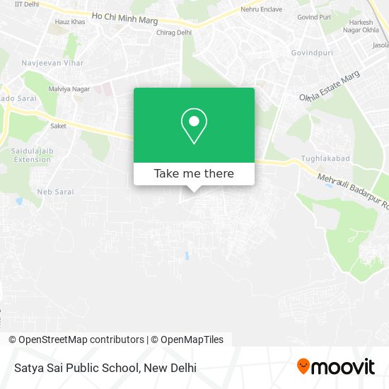 Satya Sai Public School map