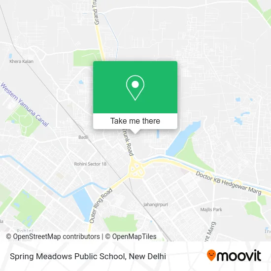 Spring Meadows Public School map