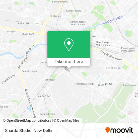 Sharda Studio map