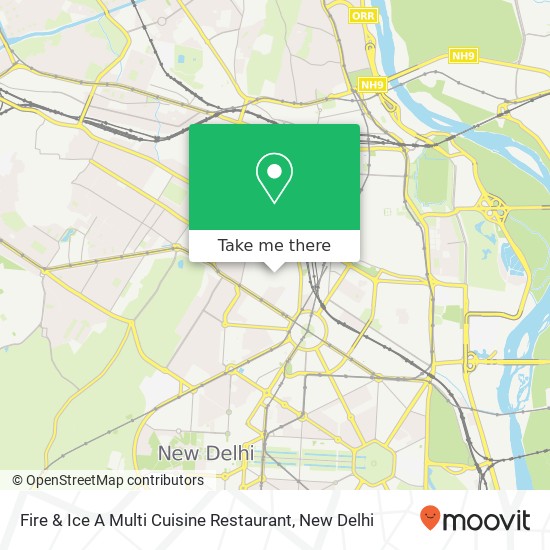 Fire & Ice A Multi Cuisine Restaurant map