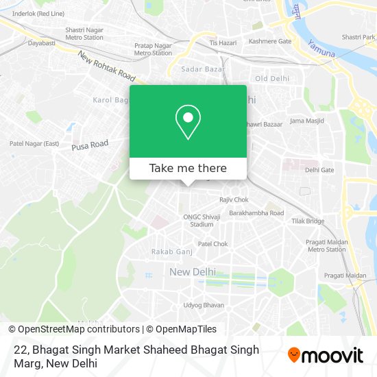 22, Bhagat Singh Market Shaheed Bhagat Singh Marg map
