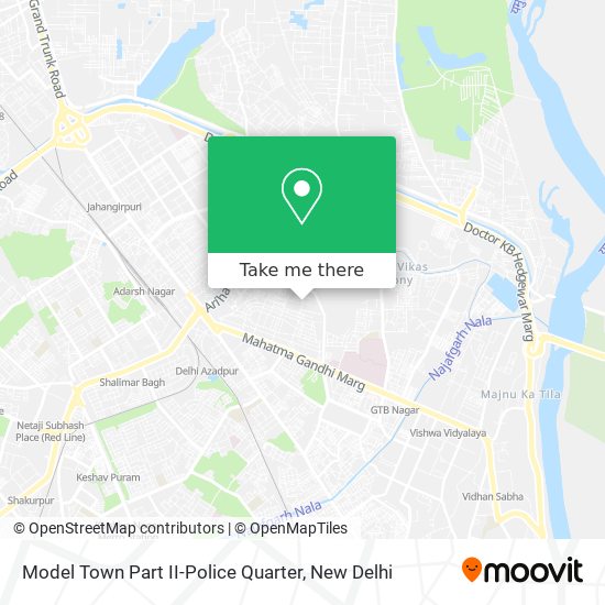 Model Town Part II-Police Quarter map