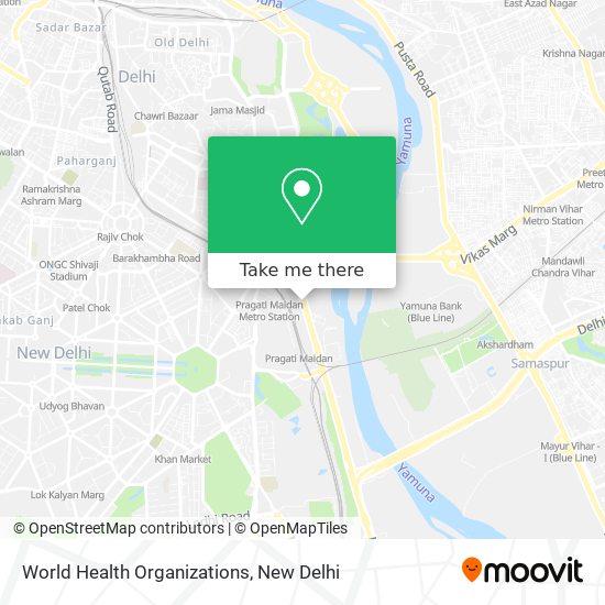 World Health Organizations map