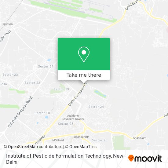 Institute of Pesticide Formulation Technology map