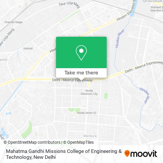 Mahatma Gandhi Missions College of Engineering & Technology map