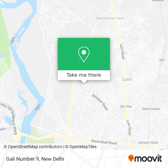 Gali Number 9 map