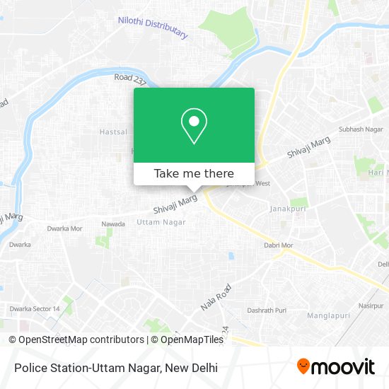 Police Station-Uttam Nagar map