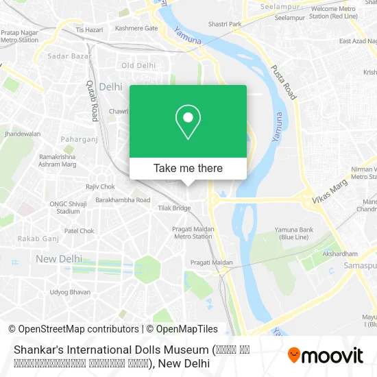 Shankar's International Dolls Museum (शंकर की अंतर्राष्ट्रीय गुड़िया संगृ) map