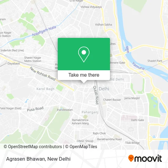Agrasen Bhawan map