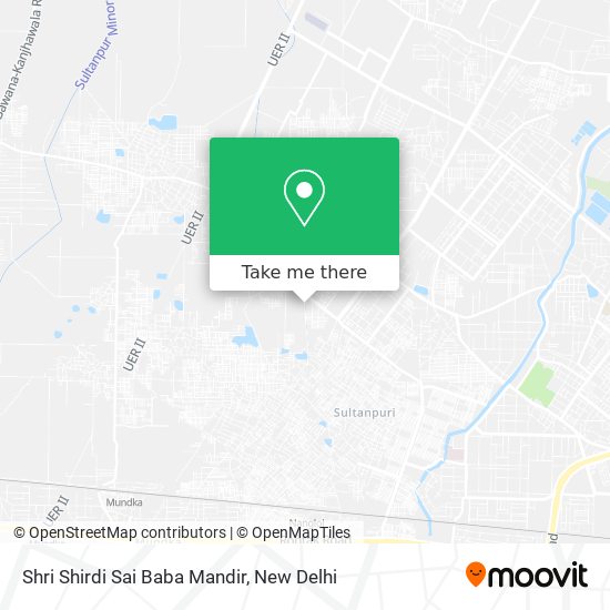 Shri Shirdi Sai Baba Mandir map