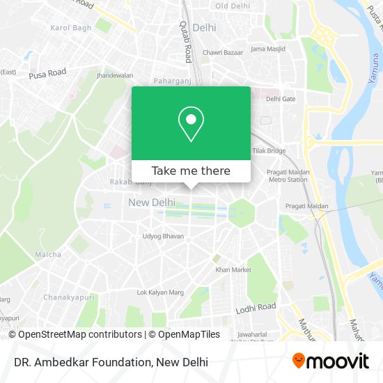 DR. Ambedkar Foundation map