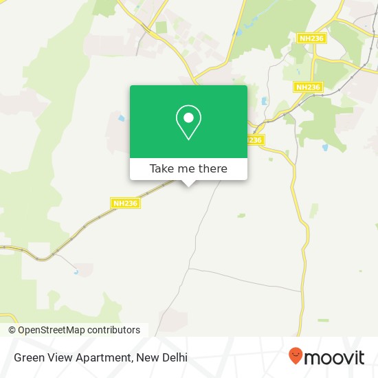 Green View Apartment map