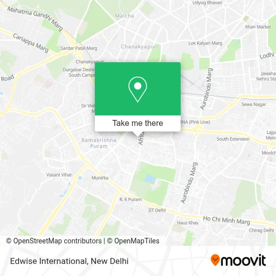 Edwise International map