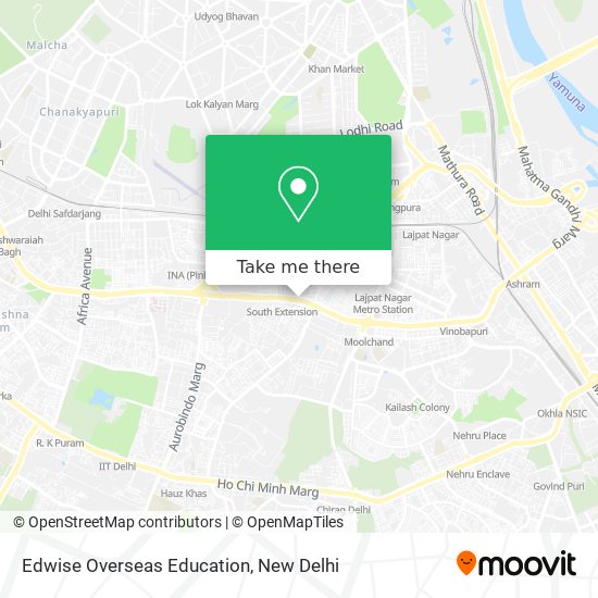 Edwise Overseas Education map