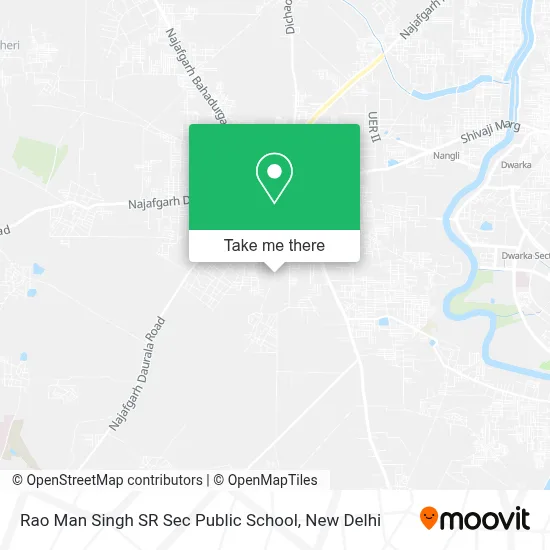 Rao Man Singh SR Sec Public School map