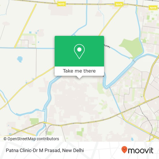 Patna Clinic-Dr M Prasad map