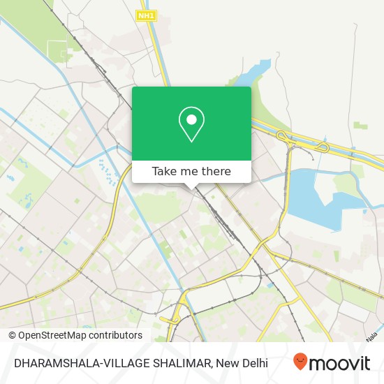 DHARAMSHALA-VILLAGE SHALIMAR map