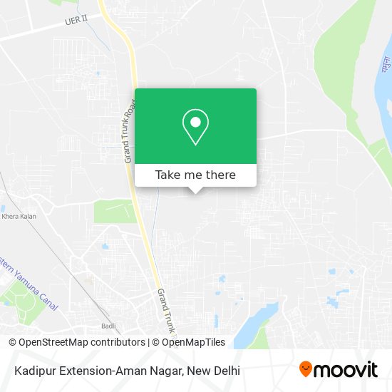 Kadipur Extension-Aman Nagar map