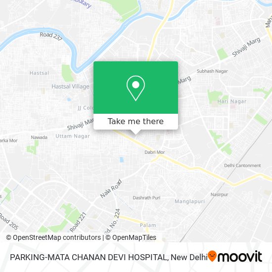 PARKING-MATA CHANAN DEVI HOSPITAL map