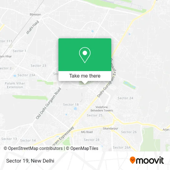 Sector 19 map