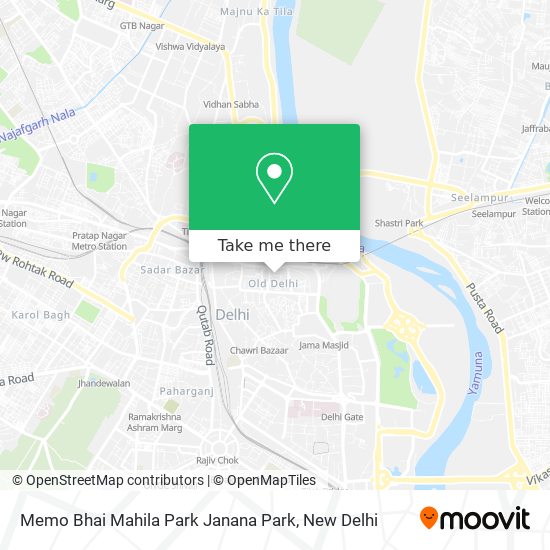 Memo Bhai Mahila Park Janana Park map
