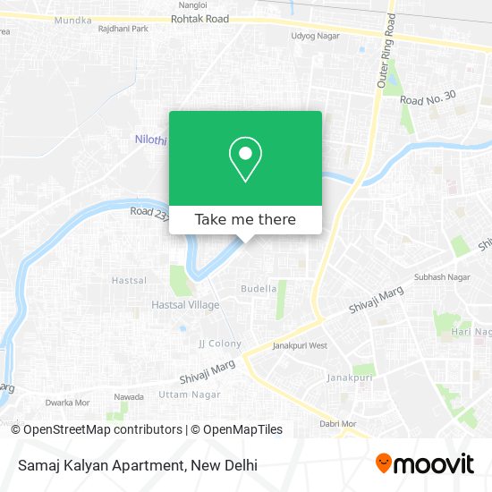 Samaj Kalyan Apartment map