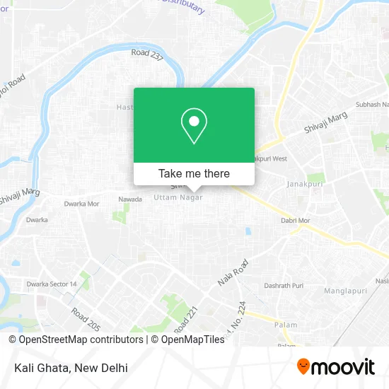 Kali Ghata map
