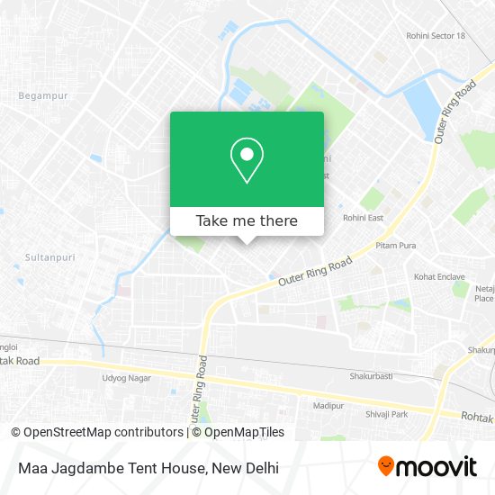 Maa Jagdambe Tent House map