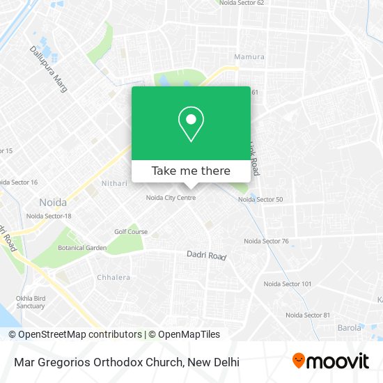 Mar Gregorios Orthodox Church map