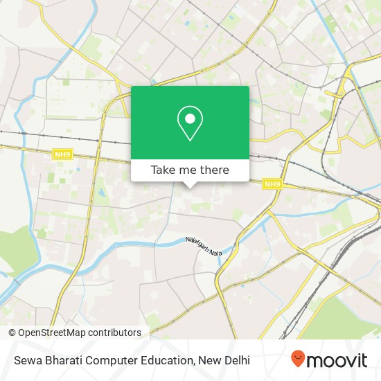 Sewa Bharati Computer Education map