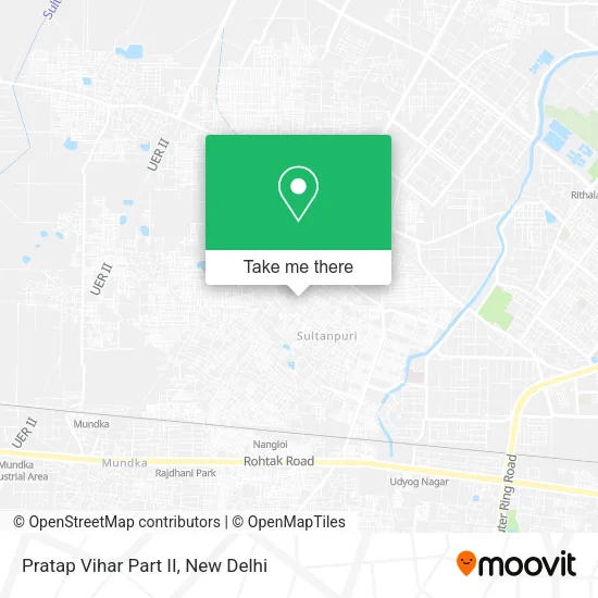 Pratap Vihar Part II map