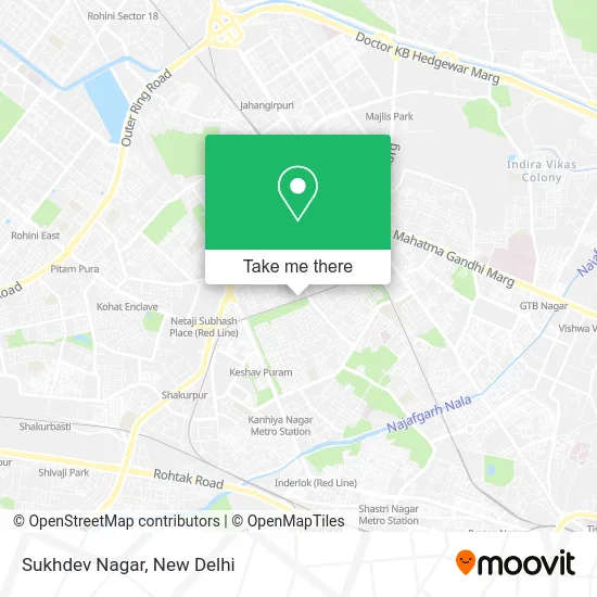 Sukhdev Nagar map