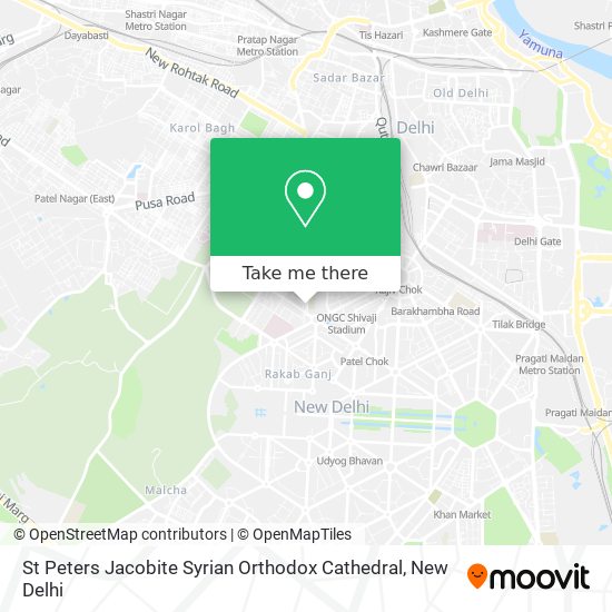 St Peters Jacobite Syrian Orthodox Cathedral map